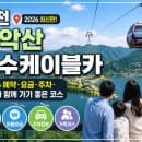 [공지] 춘천 삼악산 호수케이블카 2026 예약·요금·주차·아이와 함께 가기 좋은 코스🚠