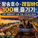 의왕 왕송호수·레일바이크 100배 즐기기｜요금·주차·철도박물관까지 하루코스