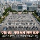부산진구 부암교차로 공영주차장 위치 차량5부제 시행해제및 주차요금안내