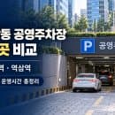 역삼동 공영주차장 5곳 비교｜강남역·역삼역 주차요금 총정리