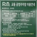 화성행궁 공영 주차장 위치와 요금 정보(주차장 방문 순서)