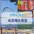 속초해수욕장 개장! 올 여름을 재밌게 보내는 꿀팁 | 주말 주차장 주차요금 샤워장 정보