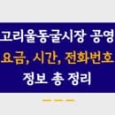 고리울동굴시장공영주차장 주차요금, 주소, 운영시간, 정기권 신청 모든 내용 총 정리!