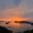 통영 달아공원 달아전망대 노을 명소 일몰 시간 확인 주차요금