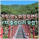 거창 항노화힐링랜드 y자 출렁다리 소요시간 계단 길이 요금 주차장 후기