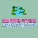 울산 가볼 만한 곳 태화강 국가정원, 주차장 주차요금